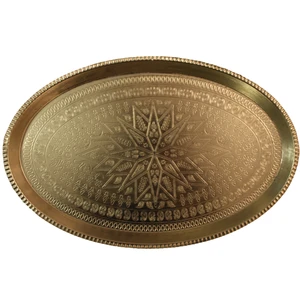 سینی مسی طرح تذهیب کد34