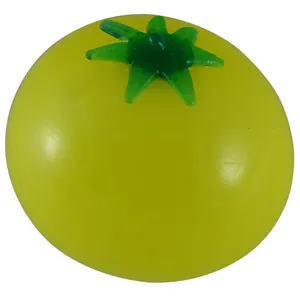 توپ بازی ضد استرس مدل Small Leafy Tomatoes Yellow