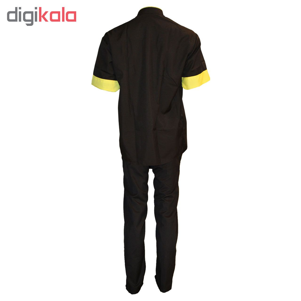 لباس کار مدل چف IGD Set رنگ لیمویی