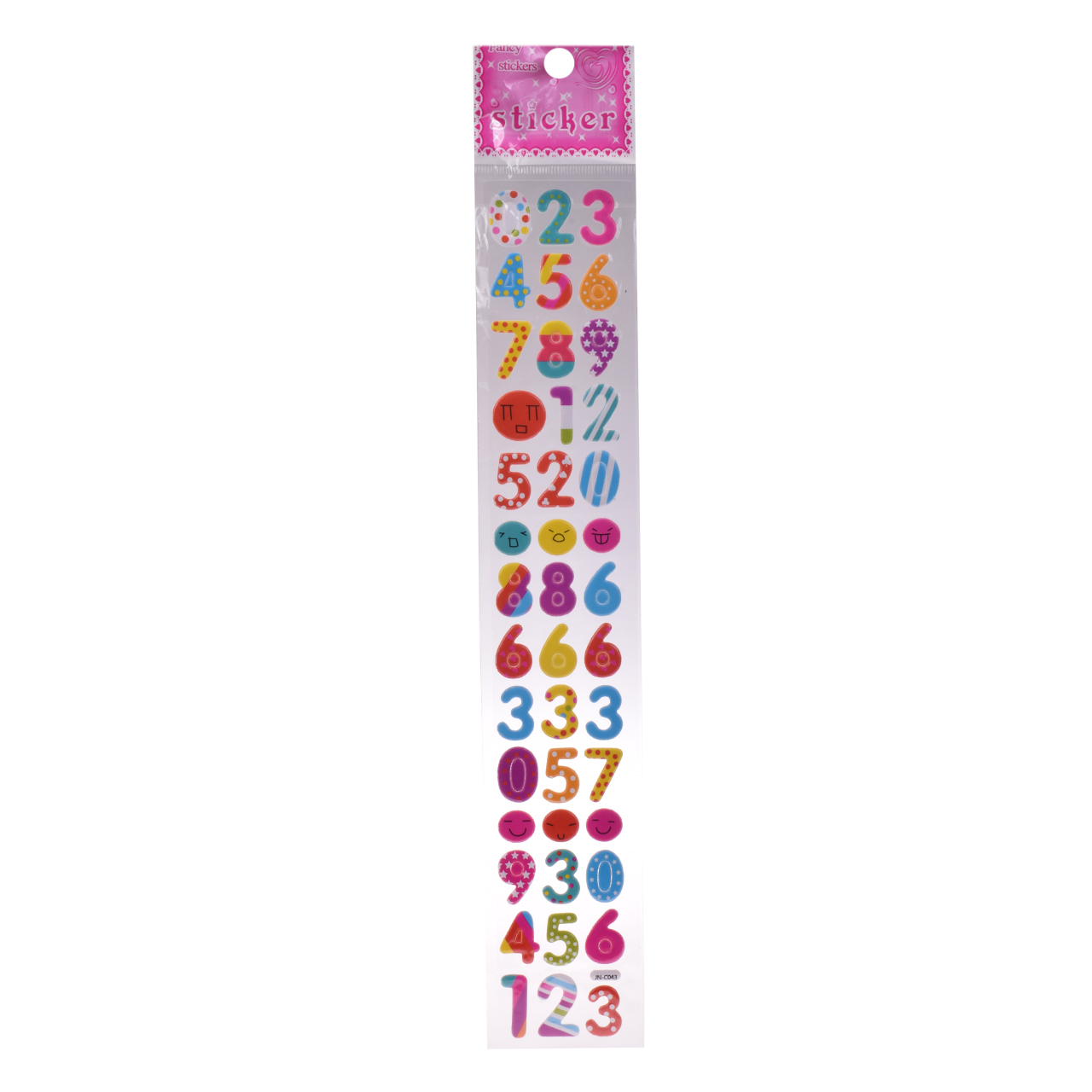 استیکر مدل number