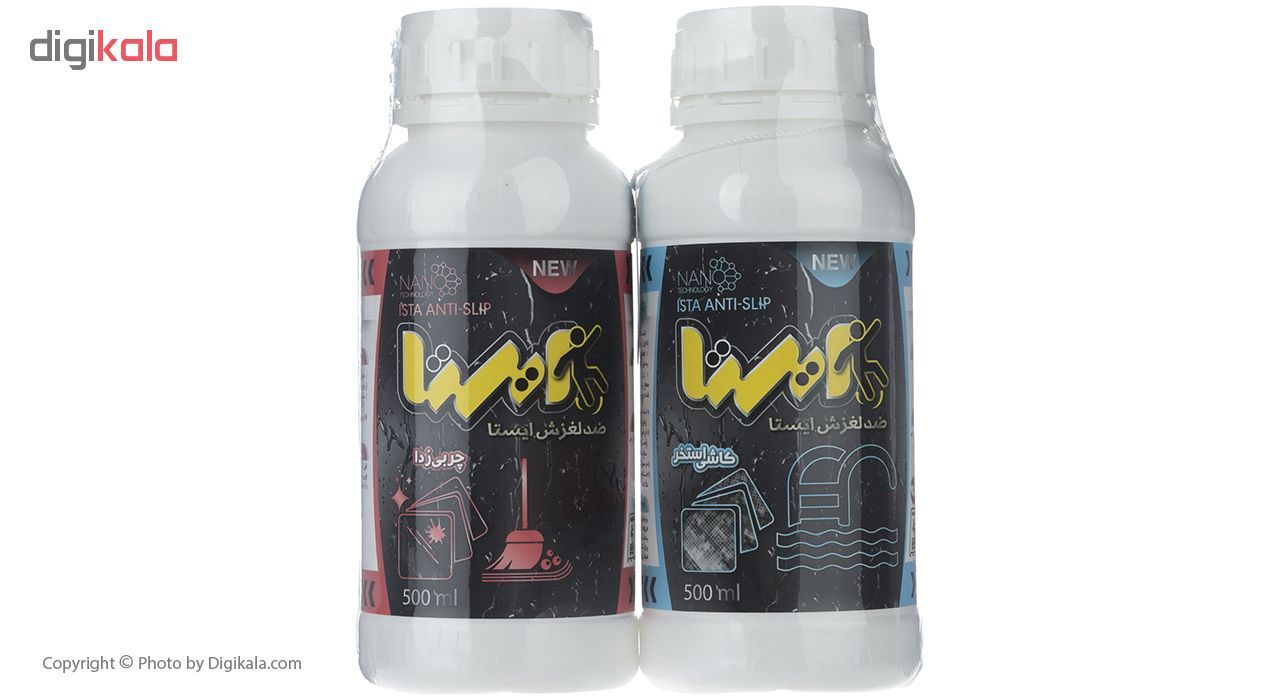محلول ضدلغزش ایستا مخصوص کاشی استخر مدل PT حجم 500 میلی لیتر بسته دو عددی main 1 1