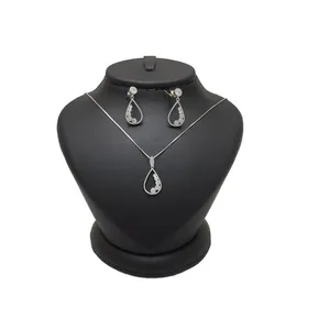 نیم ست نقره زنانه ترمه 1 طرح اشک کد j12