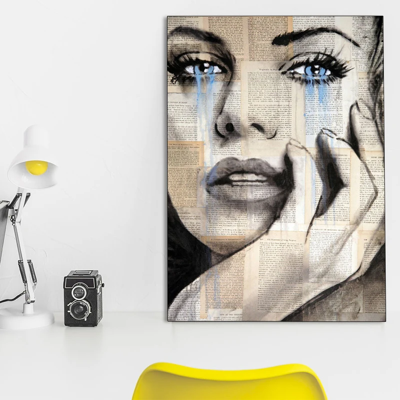 تابلو شاسی گالری استاربوی طرح تنهایی مدل Art 62