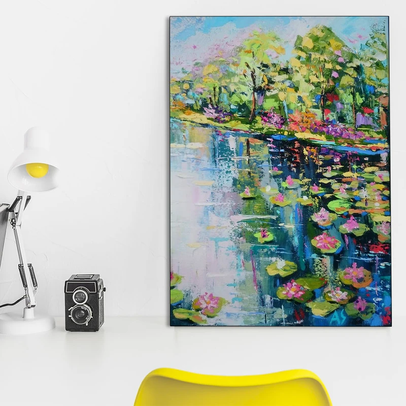 تابلو شاسی گالری استاربوی طرح رودخانه مدل Art 72