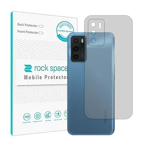 Transparent Rockspace HyGEL phone back protector suitable for Oppo A16 mobile phone