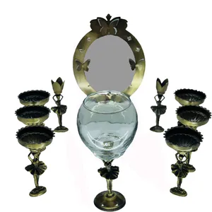 مجموعه ظروف هفت سین 10 پارچه کد RST-562