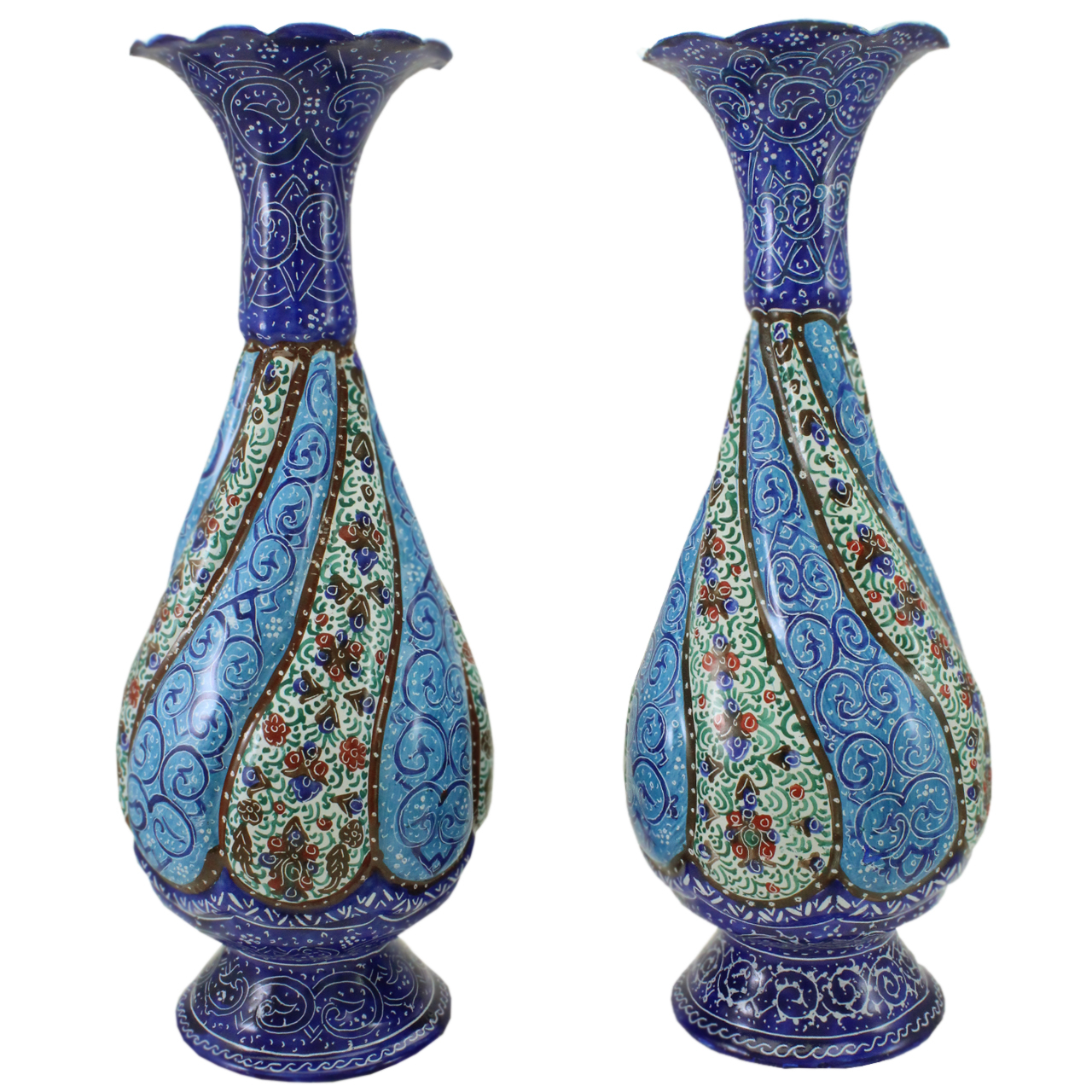گلدان میناکاری کد GR502 بسته دو عددی