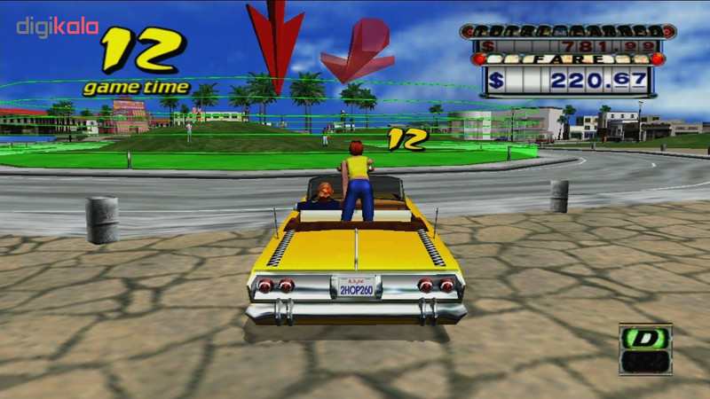 بازی Taxi 2 مخصوص ps1
