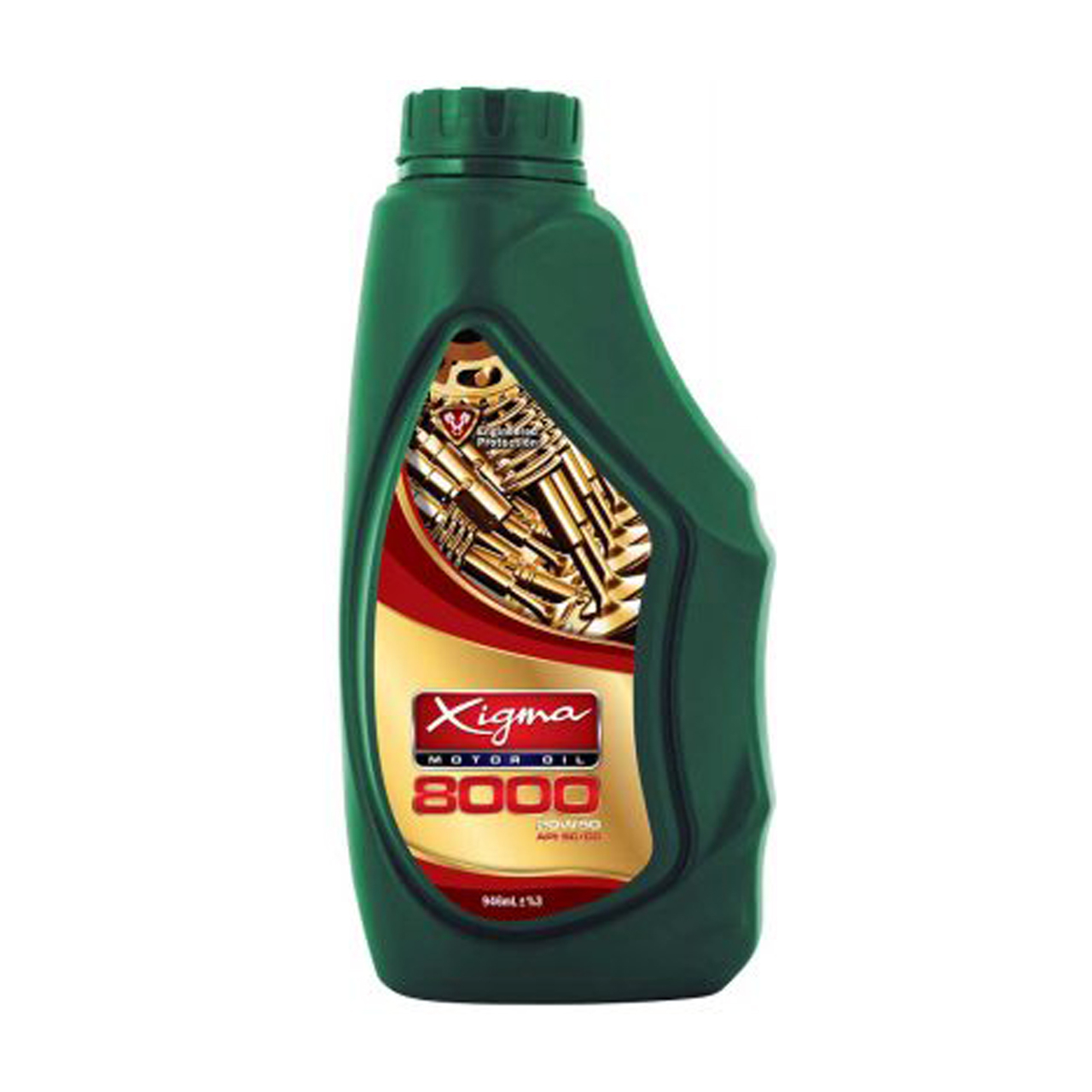 روغن موتور خودرو زیگما مدل 8000 حجم 1000 میلی لیتر