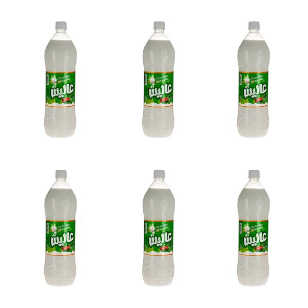 دوغ بدون گاز با طعم نعناع عالیس مقدار 1.5 لیتر بسته 6 عددی دوغ بدون گاز با طعم نعناع عالیس مقدار 1.5 لیتر بسته 6 عددی