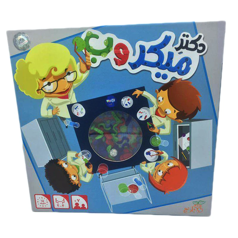 بازی فکری نارنج مدل دکتر میکروب