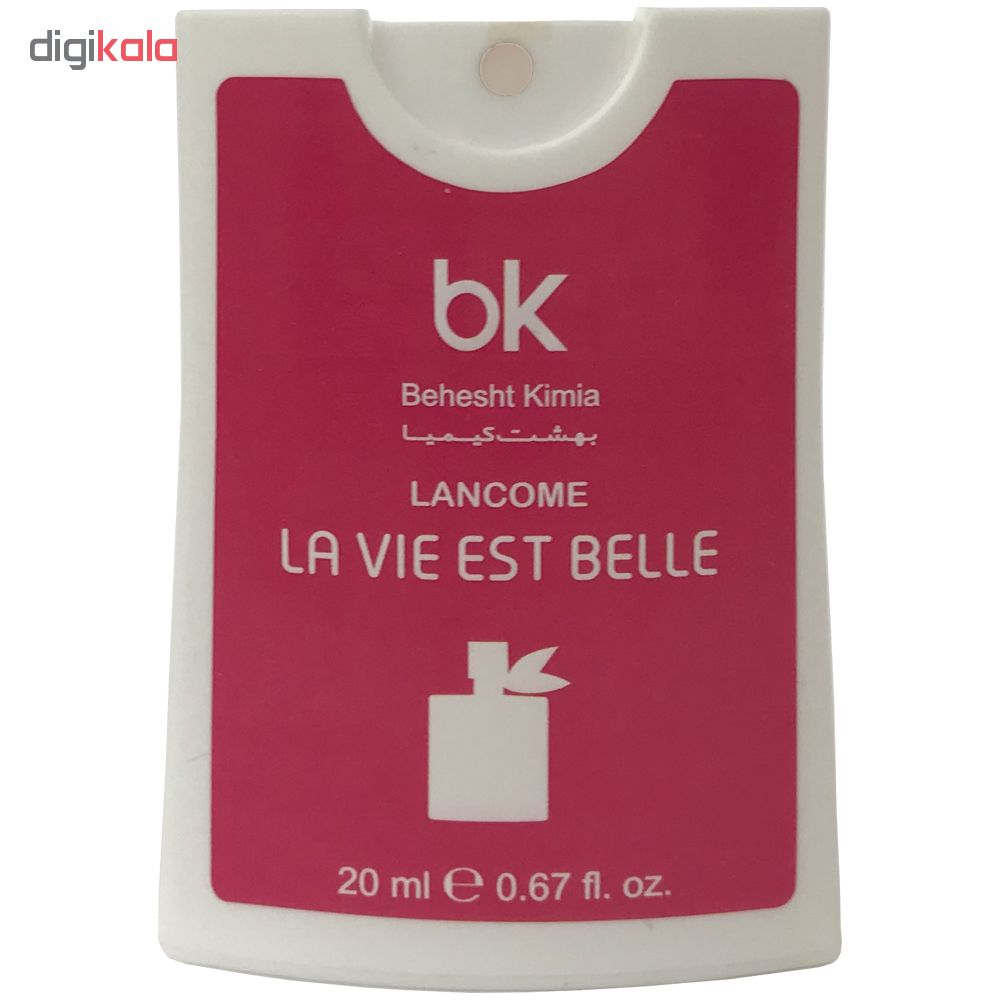 عطر جیبی زنانه بی کی مدل La Vie Est Belle حجم 20 میلی لیتر