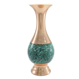 گلدان فیروزه کوبی کد 09 