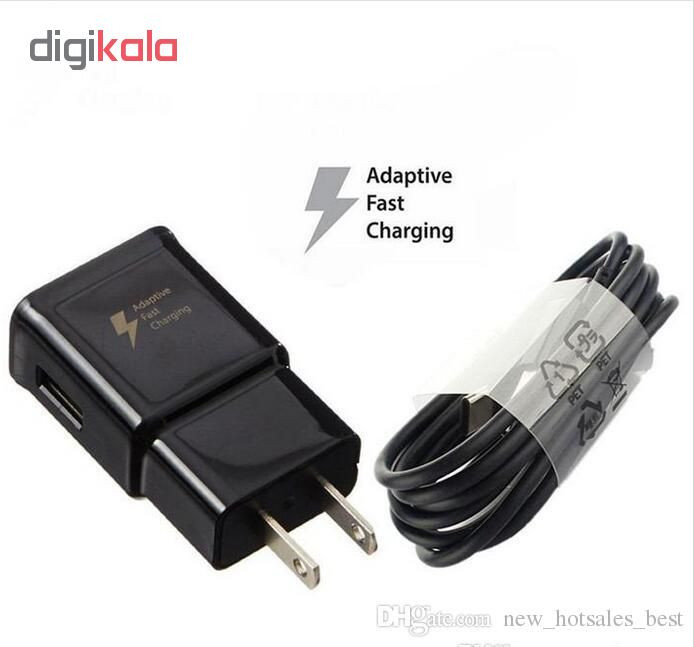 شارژر دیواری مدل TA20EBE به همراه کابل USB-C فست شارژ مناسب برای S9 , S8 , NOTE8