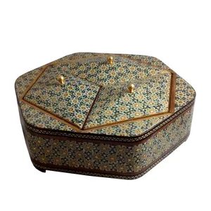 شکلات خوری خاتم کاری مدل 1140