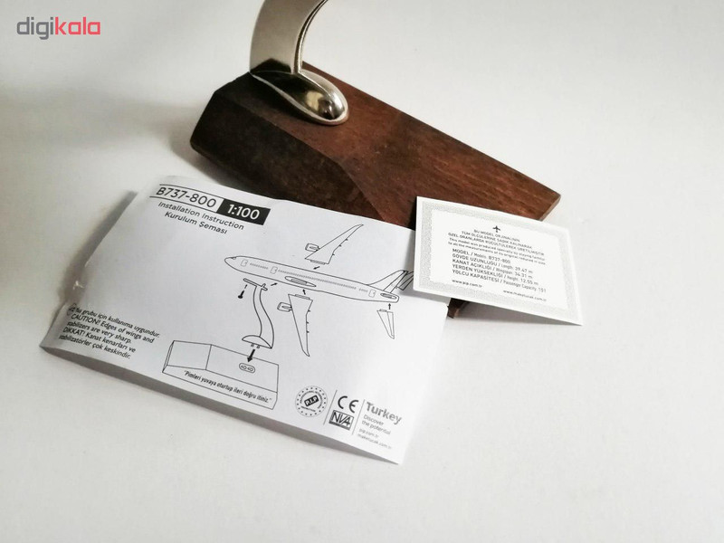 هواپیما مدل بویینگ 737 ترکیش 1/100