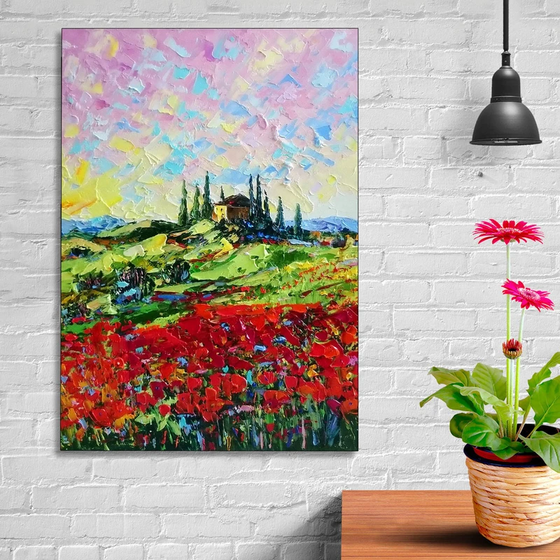 تابلو شاسی گالری استاربوی طرح منظره مدل هنری 134