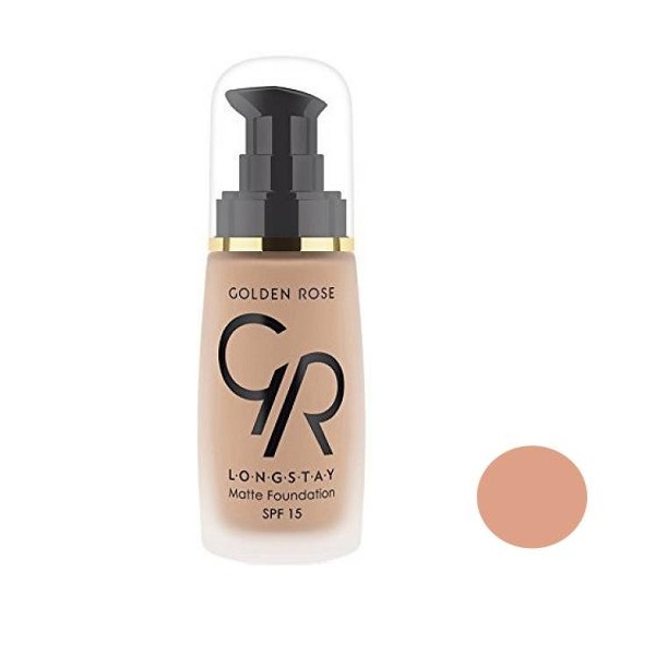 کرم پودر گلدن رز مدل Matte foundation شماره 09 حجم 32 میلی لیتر
