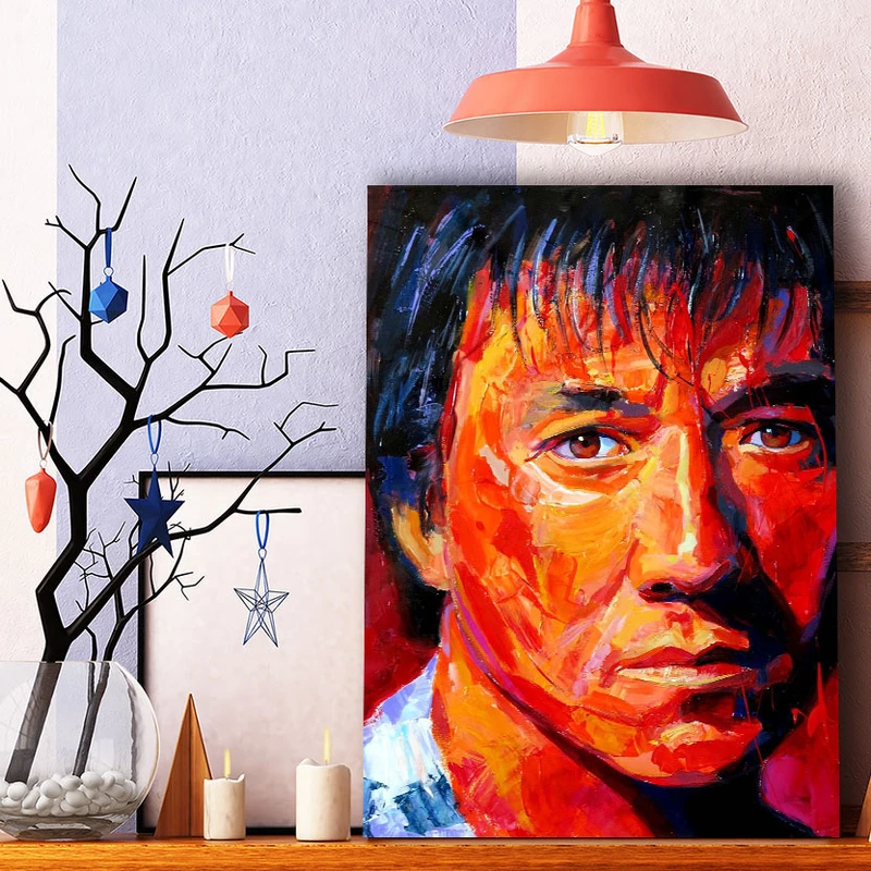 تابلو شاسی گالری استاربوی طرح جکی چان مدل هنری 198