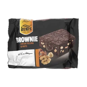 کیک براونی بنیس وزن 80 گرم