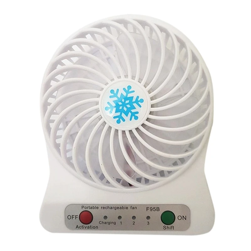 پنکه رومیزی شارژی کد 18650W