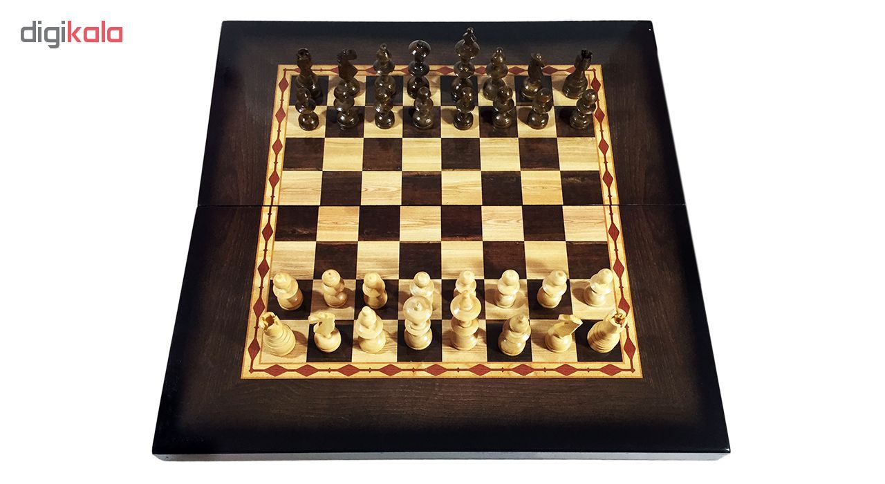 شطرنج الف با طرح خشتی کد 521