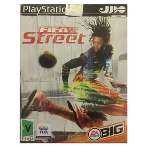 بازی FIFA STREET مخصوص PLAYStation2 به همراه چراغ USB آبی