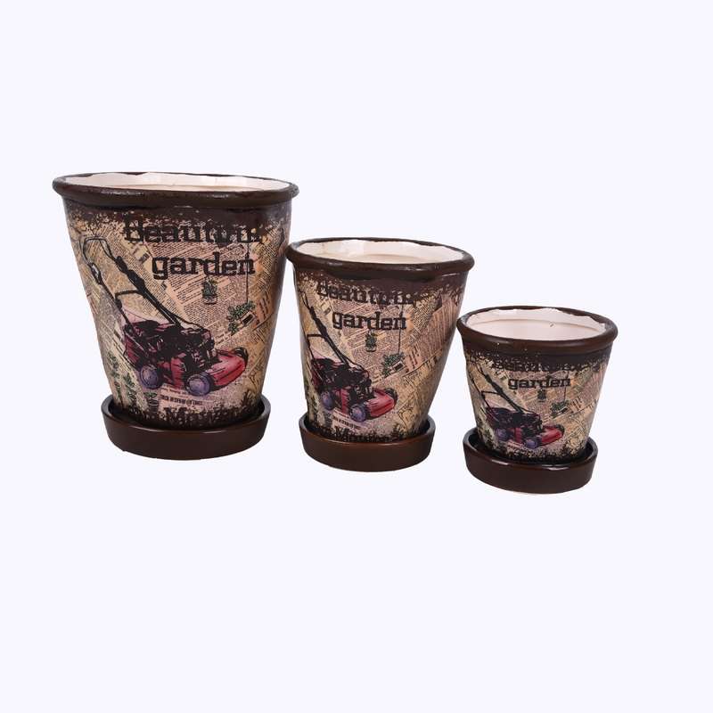 گلدان کد 22-711 مجموعه 3 عددی