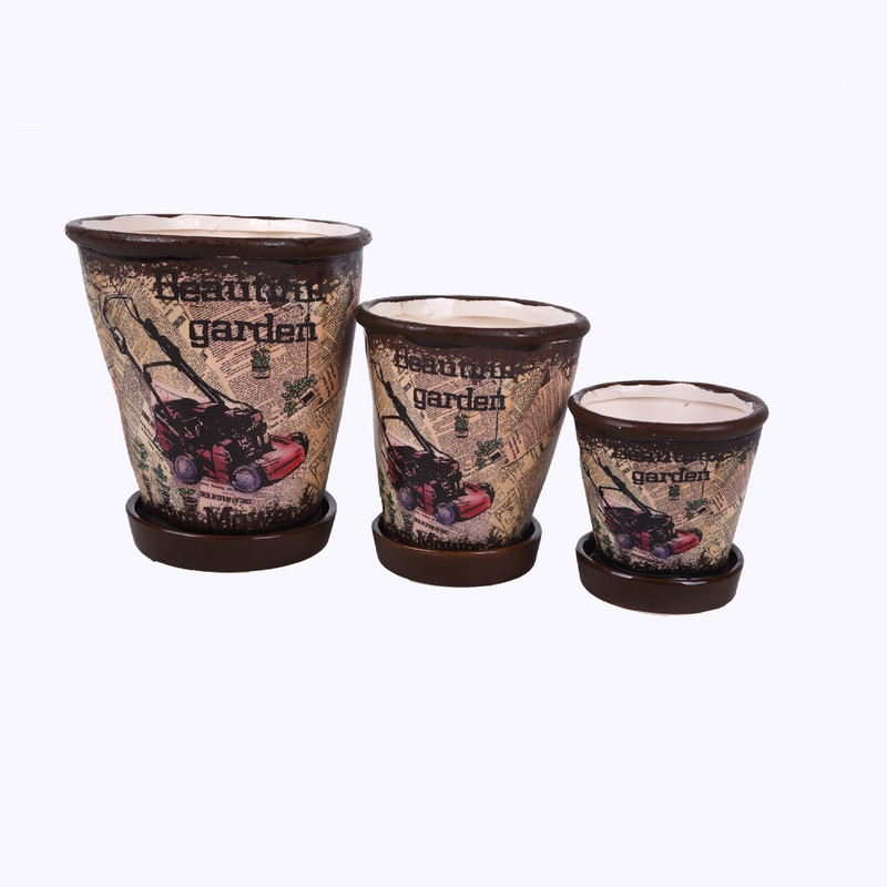 گلدان کد 22-711 مجموعه 3 عددی