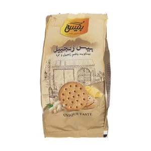 بیسکوئیت زنجبیل بنیس وزن 160 گرم