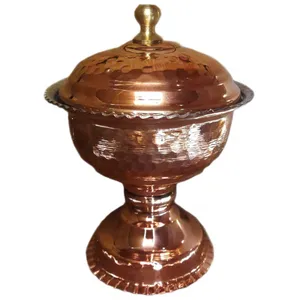 قندان مسی مدل جام کد 114