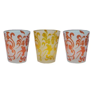 جاشمعی طرح گل کد 02 مجموعه 3 عددی