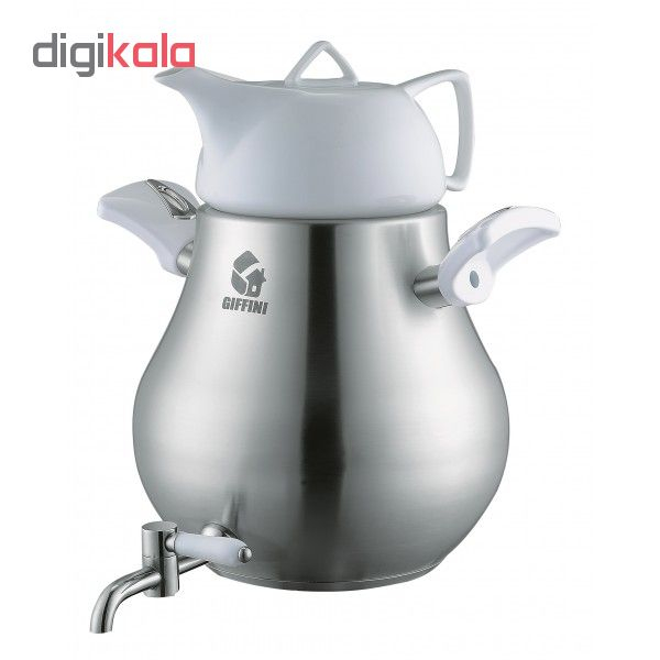 ست کتری و قوری جی فی نی کد 01 با ظرف شیر و شکر