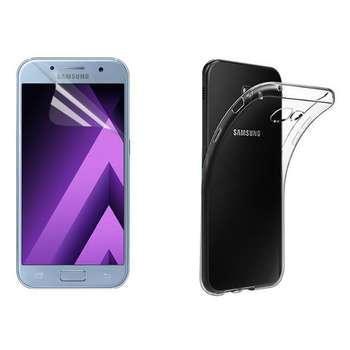 کاور مدل Cl-004 مناسب برای گوشی موبایل سامسونگ Galaxy A3 2017 به همراه محافظ صفحه نمایش hard and thick