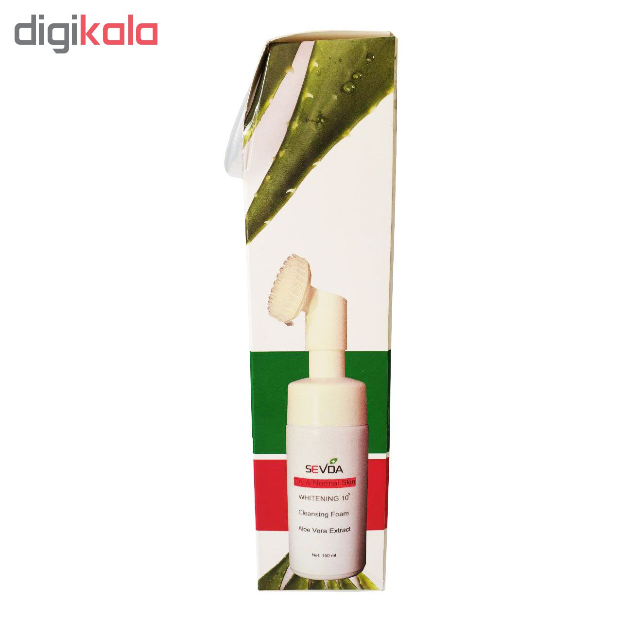 فوم شستشوی صورت سودا مدل Aloe Vera حجم 150 میلی لیتر
