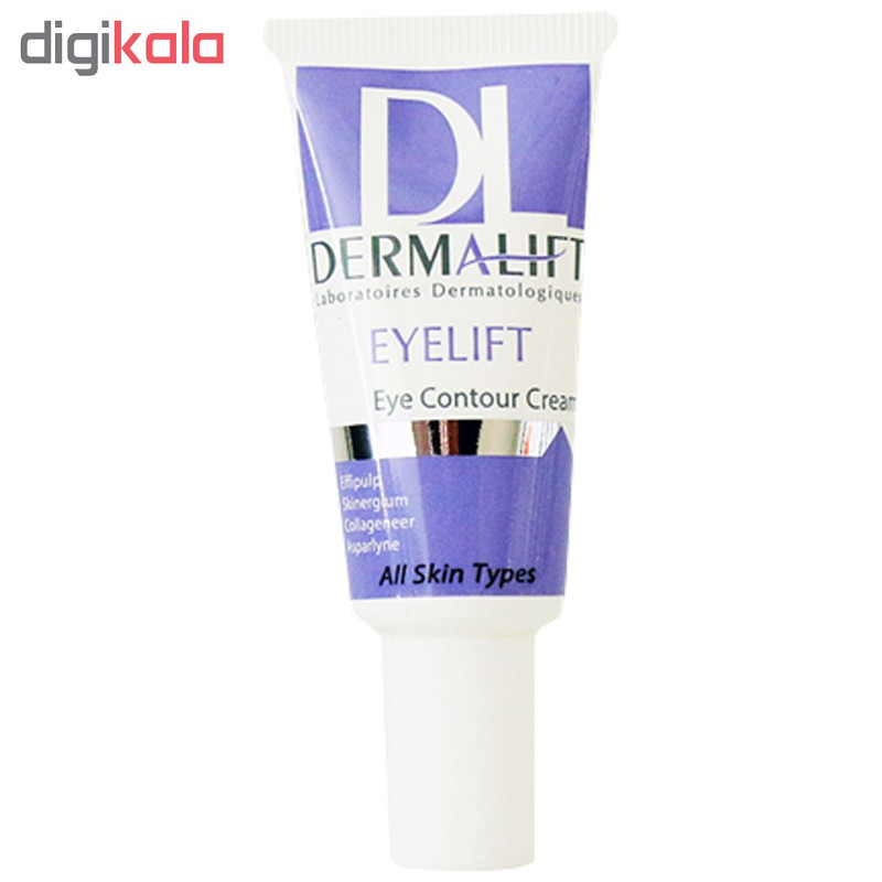 کرم دور چشم درمالیفت مدل Eyelift Eye Contour حجم 20 میلی لیتر