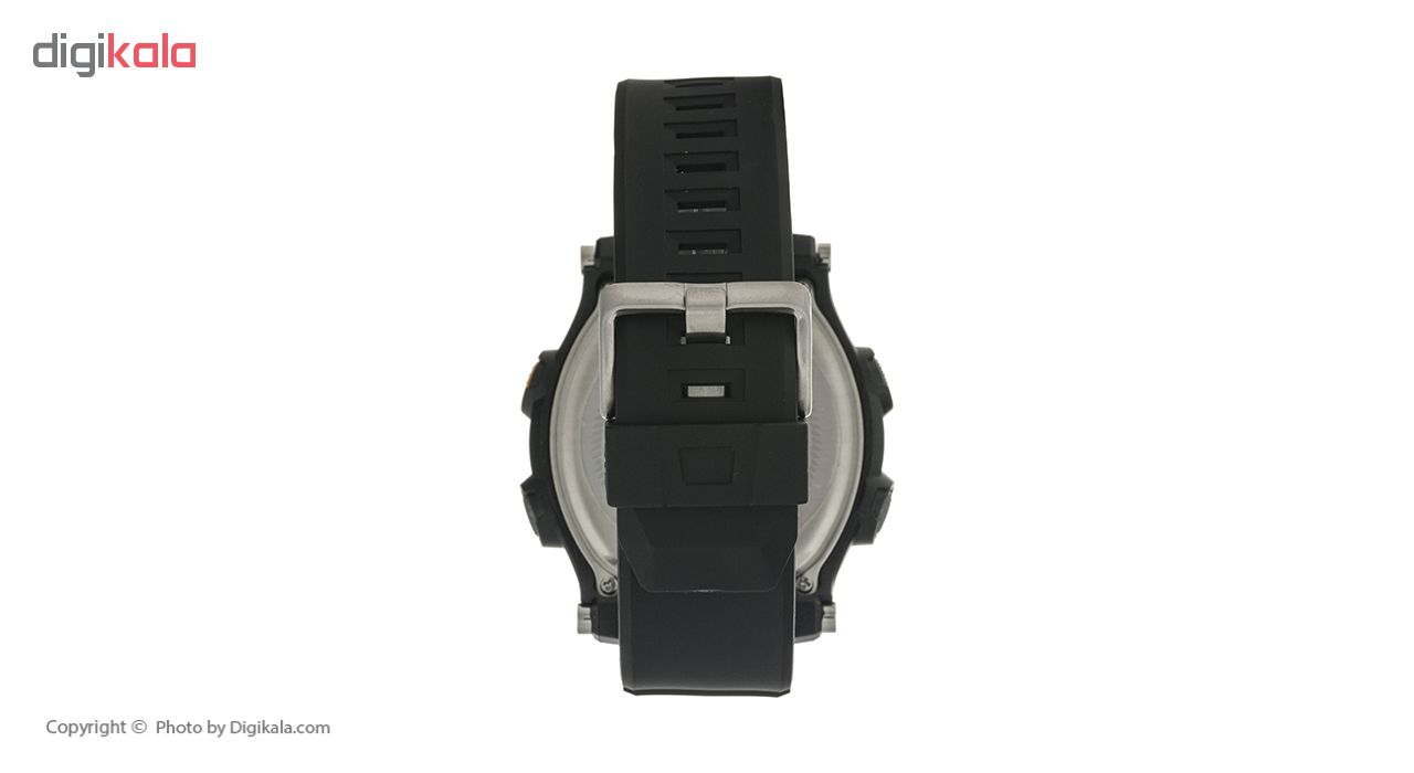 خرید  ساعت مچی دیجیتال مردانه لاروس مدل M1192-0318 به همراه دستمال مخصوص نانو برند کلیر واچ