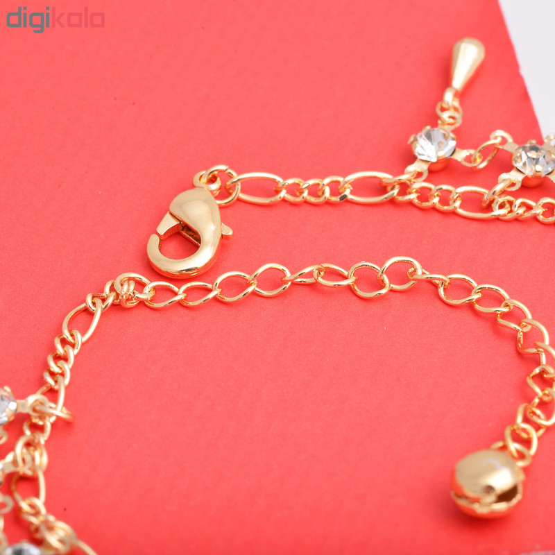 پابند زنانه طرح قلب کد PA1071