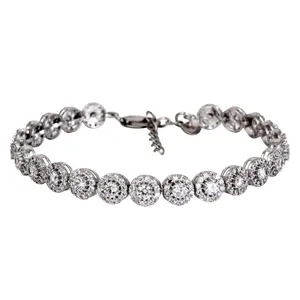 دستبند نقره کد 180382