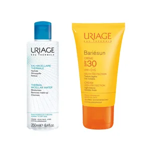 پاک کننده آرایش اوریاژ سری Micellar Water به همراه کرم ضد آفتاب سری Bariesun