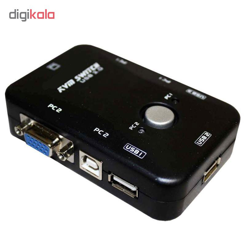 سوییچ KVM دو پورت USB پی نت مدل N02 1