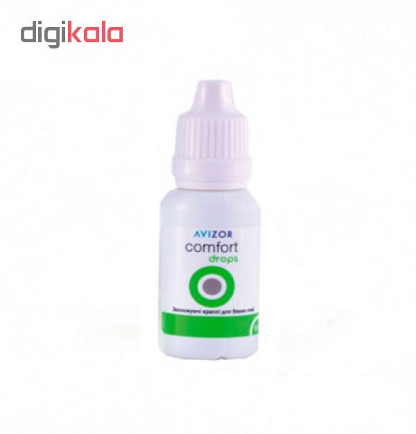 قطره مرطوب‌کننده لنز آویزور مدل Comfort حجم 15 میلی لیتر