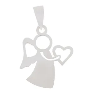 آویز گردنبند نقره زنانه مدل p25