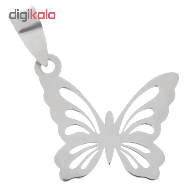 آویز گردنبند نقره زنانه مدل p27