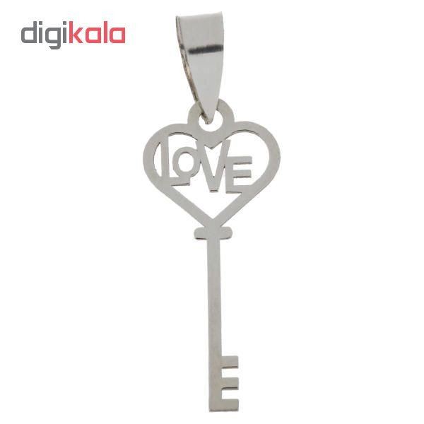 آویز گردنبند نقره زنانه مدل p29