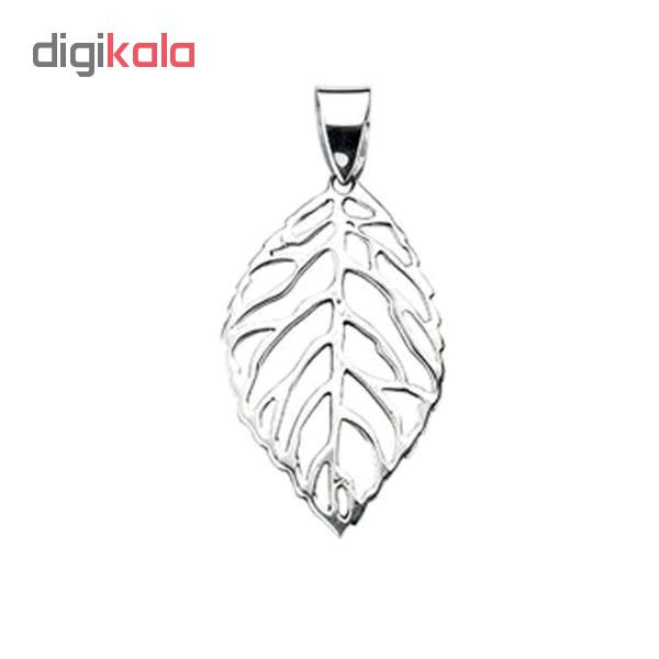 آویز گردنبند نقره زنانه مدل p37