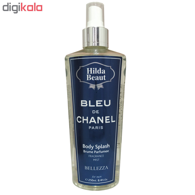 بادی اسپلش هیلدا بیوت مدل BLUE CHANEL حجم 250 میلی لیتر