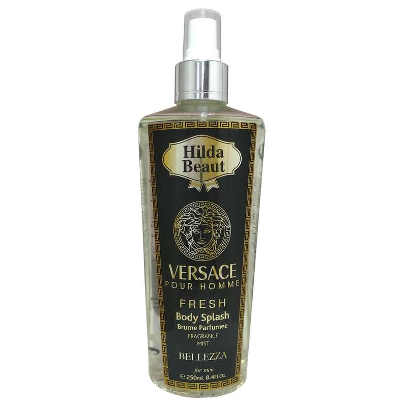 بادی اسپلش هیلدا بیوت مدل VERSACE POUR HOMME حجم 250 میلی لیتر بادی اسپلش هیلدا بیوت مدل VERSACE POUR HOMME حجم 250 میلی لیتر