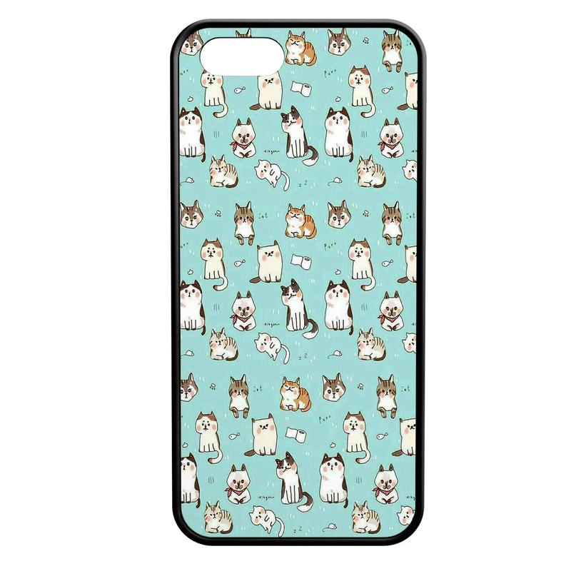 کاور طرح بچه گربه ها کد 8955 مناسب برای گوشی موبایل اپل iphone 5/5s/se