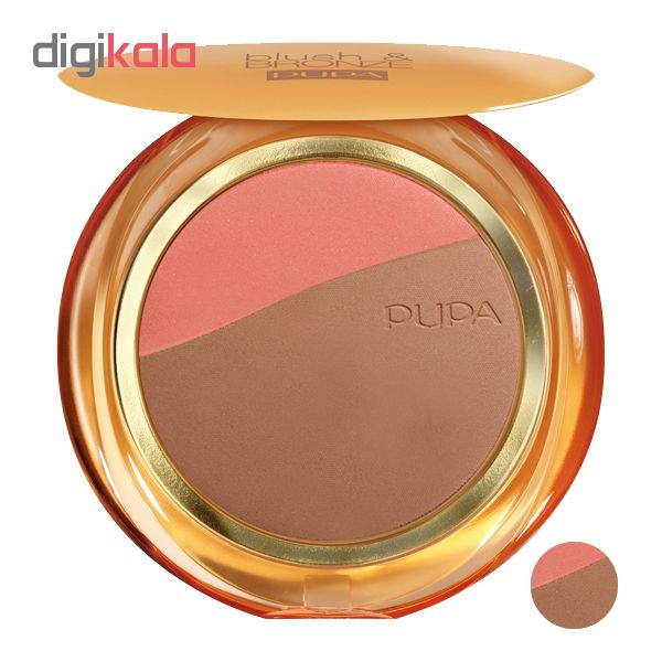 پنکک پوپا مدل Blush & Bronze شماره 002 پنکک پوپا مدل Blush & Bronze شماره 002